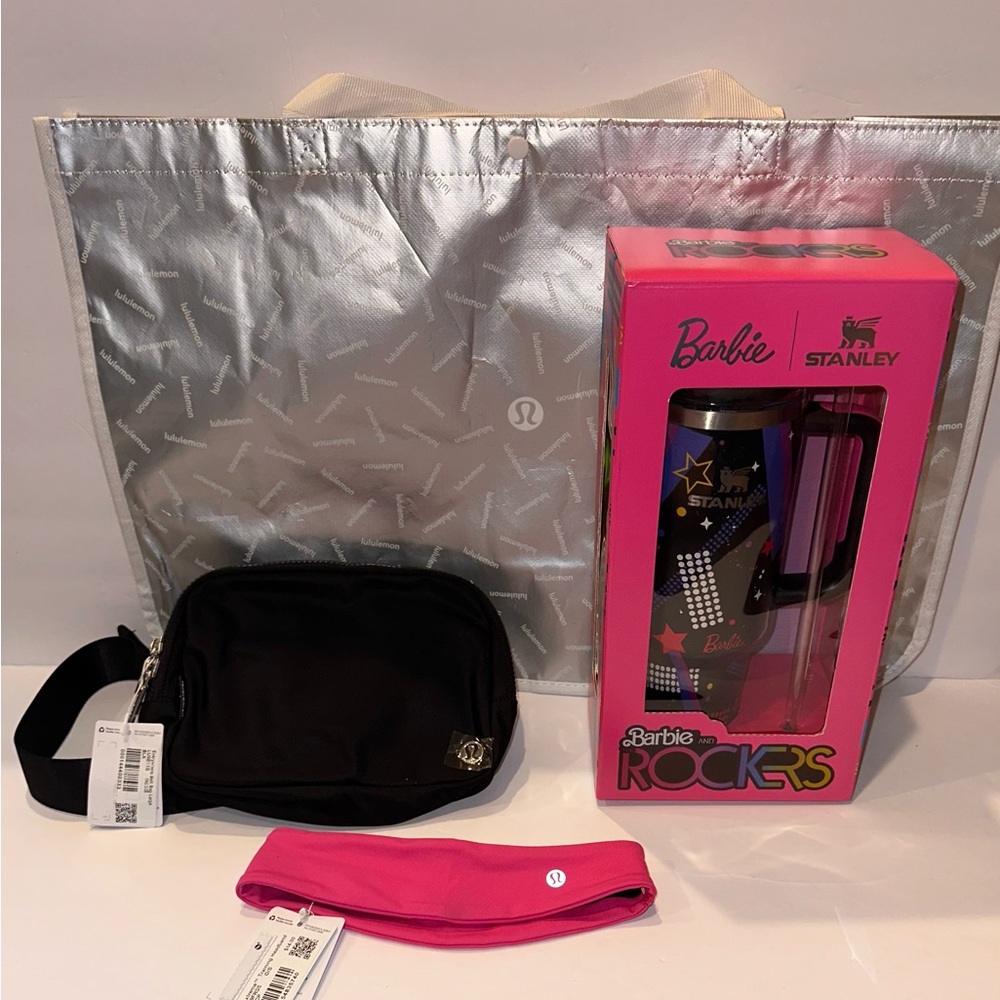 Stanley Barbie Rockers Tumbler and Lululemon Bundle